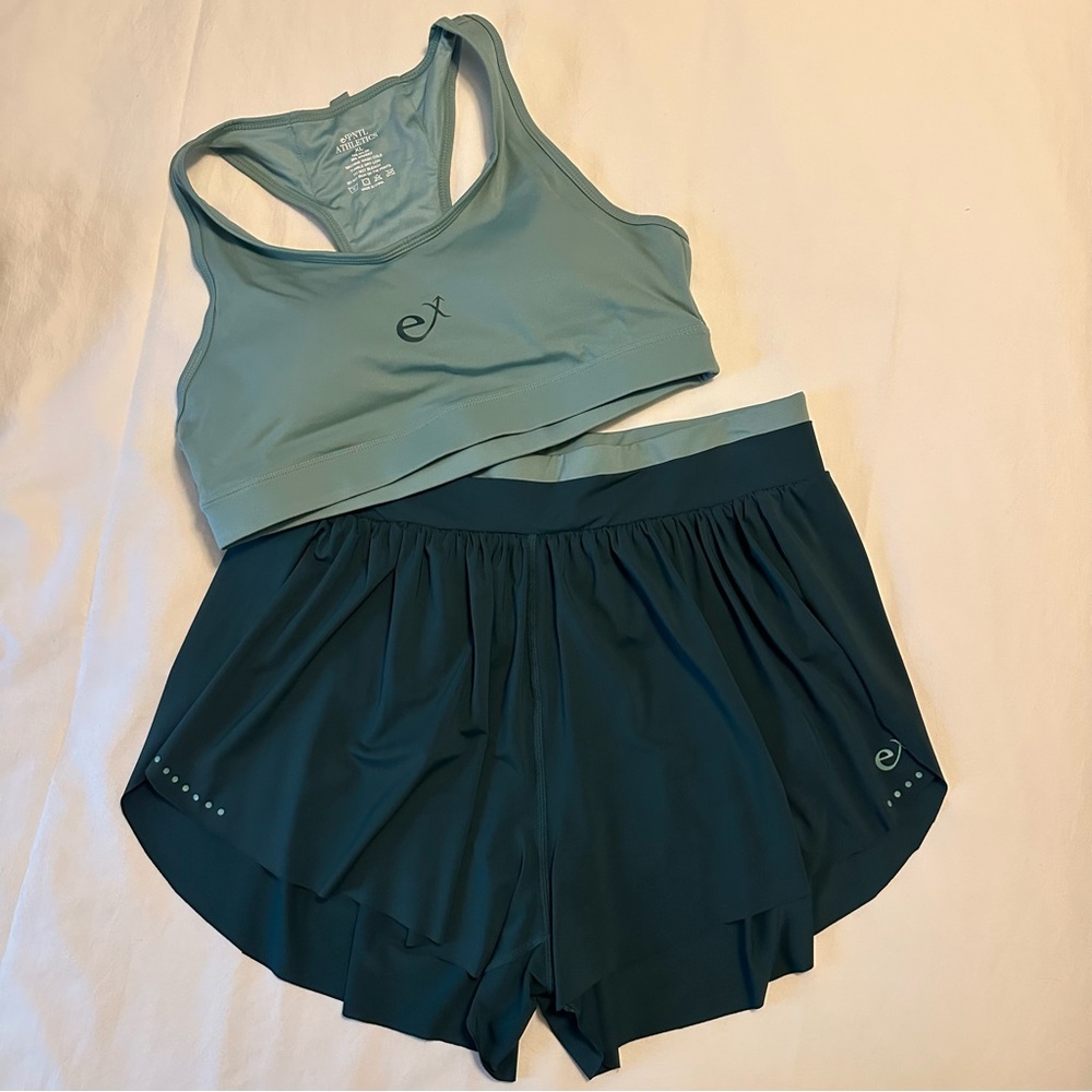 Mountain Girl Green EXPNTL Athletics Set XL